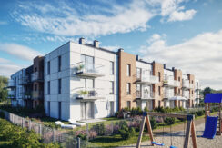 Nowe 3 pokojowe w spokojnej dzielnicy w Redzie