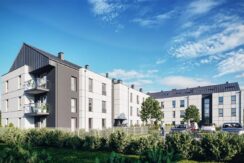 Dwupoziomowe , nowe na zamkniętym osiedlu w Redzie